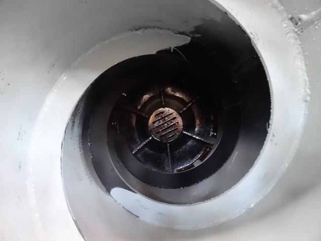 礦渣球磨機出料控制裝置，嚴禁不合格品出入