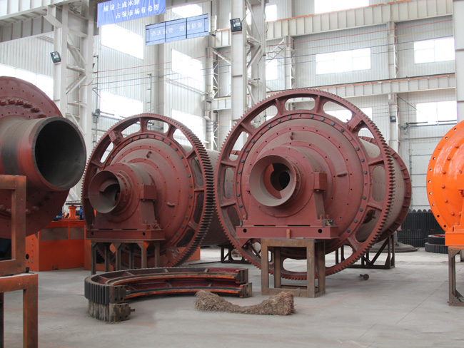 球磨機生產(chǎn)車間