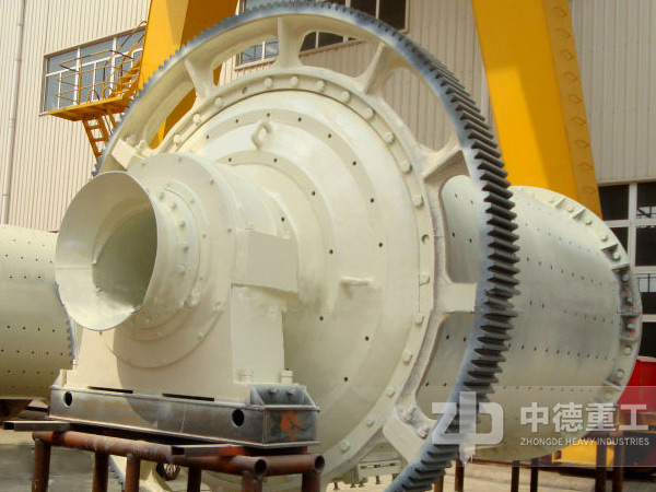 球磨機正面圖 球磨機正面圖