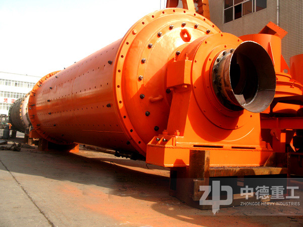 棒磨機近景 棒磨機近景