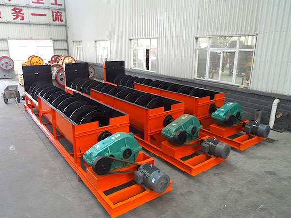 客戶訂購的螺旋分級機(jī) 客戶訂購的螺旋分級機(jī)