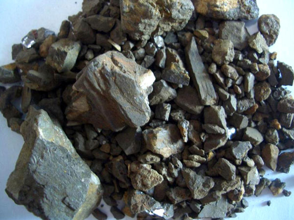 黑鎢礦物料樣品