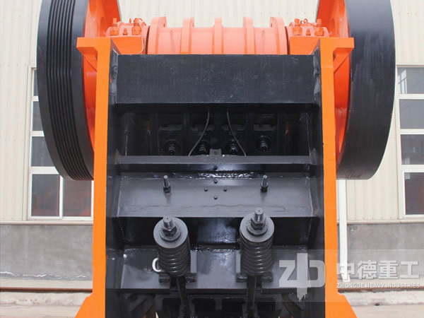 顎式破碎機(jī)結(jié)構(gòu)特寫