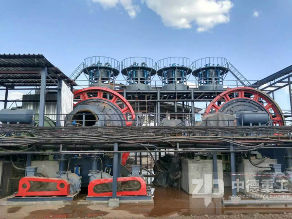 日處理能力在300噸左右的球磨機