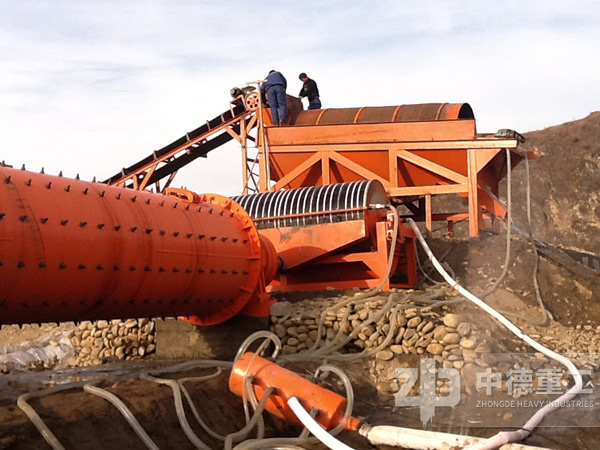 球磨機現(xiàn)場