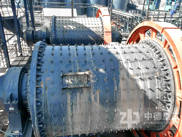 球磨機生產現場