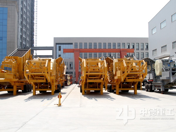 各種移動式破碎機 各種移動式破碎機
