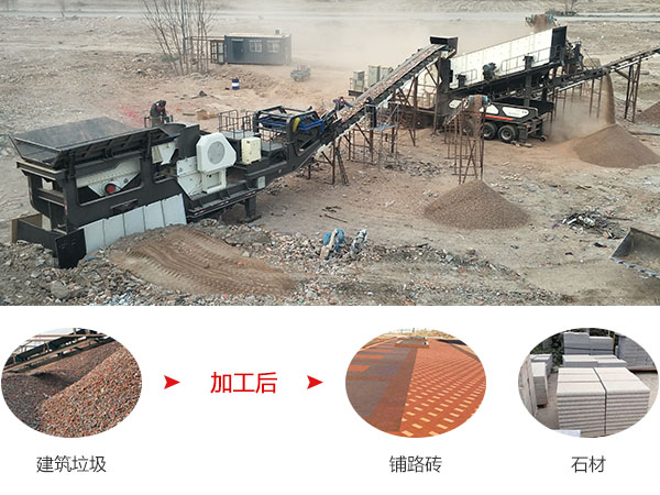 中德移動(dòng)砂石破碎站變廢為寶，節(jié)省資源