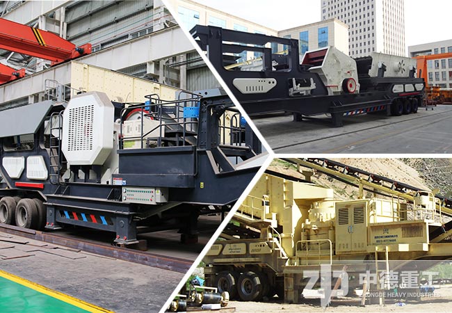 不同配置的石灰石移動破碎機(jī) 不同配置的石灰石移動破碎機(jī)