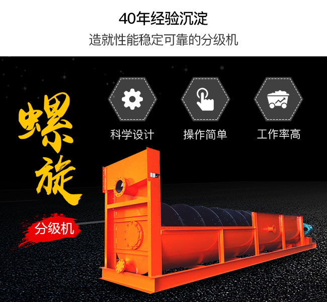 螺旋分級機(jī)自動化控制技術(shù)有效提高物料分離效率 螺旋分級機(jī)自動化控制技術(shù)有效提高物料分離效率