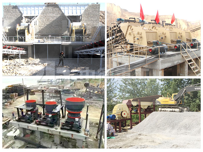 不同類型的固定式小型粉碎沙石機(jī)設(shè)備