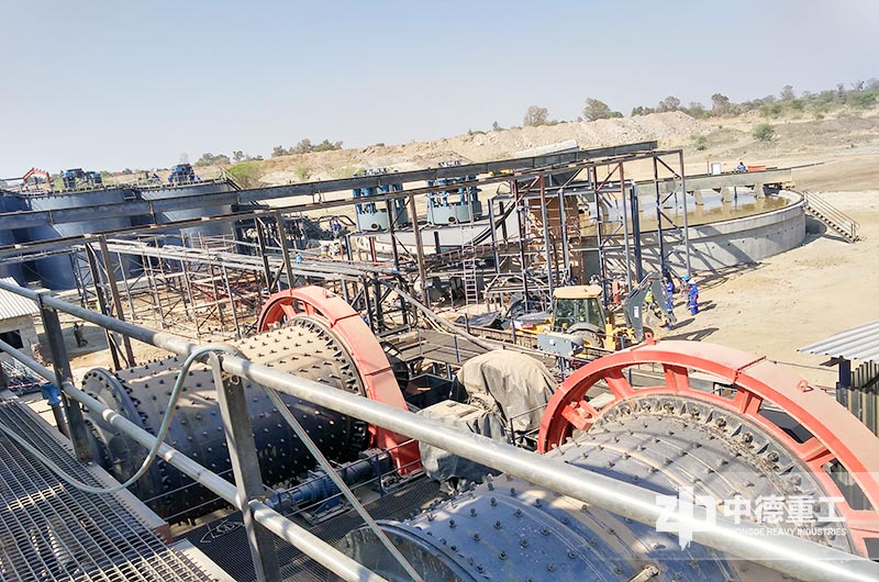 球磨機作業(yè)現(xiàn)場